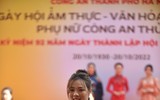 Phụ nữ Công an Thủ đô duyên dáng trong Ngày hội “Ẩm thực - Văn hóa - Thể thao” 