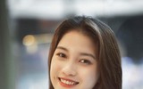 Vẻ đẹp gây thương nhớ của nữ Trung úy ở giải bóng chuyền quốc gia