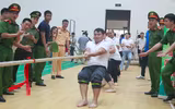 [ẢNH] Sôi nổi hội thao thanh niên Công an Thủ đô 2021