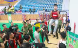 [ẢNH] Sôi nổi hội thao thanh niên Công an Thủ đô 2021