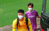 Ban huấn luyện 11 người kèm 6 cầu thủ U23 Việt Nam