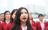 Toàn cảnh Lễ thượng cờ 11 quốc gia dự SEA Games 31