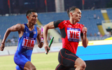 Nghẹt thở cuộc đấu Việt Nam và Thái Lan trên đường chạy tiếp sức 4x400m