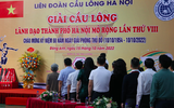 Hấp dẫn giải cầu lông lãnh đạo Hà Nội mở rộng năm 2022
