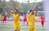 Toàn cảnh lễ khai mạc giải bóng đá học sinh THPT Hà Nội 2022