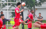 Đoàn Văn Hậu cùng CLB Công an Hà Nội 'luyện công' chờ V-League trở lại