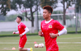 Đoàn Văn Hậu cùng CLB Công an Hà Nội 'luyện công' chờ V-League trở lại