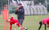 Đoàn Văn Hậu cùng CLB Công an Hà Nội 'luyện công' chờ V-League trở lại