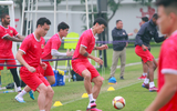 Đoàn Văn Hậu cùng CLB Công an Hà Nội 'luyện công' chờ V-League trở lại