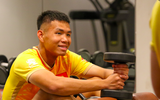 U23 Việt Nam thư giãn cơ bắp tại Qatar