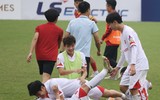 Cầu thủ Viettel phấn khích ăn mừng chức vô địch U17 quốc gia