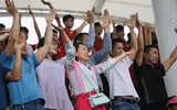 Cầu thủ Viettel phấn khích ăn mừng chức vô địch U17 quốc gia
