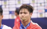 Cầu thủ Viettel phấn khích ăn mừng chức vô địch U17 quốc gia
