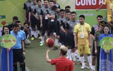 Tưng bừng ngày hội bóng đá tuổi trẻ Công an Thủ đô