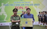 Tưng bừng ngày hội bóng đá tuổi trẻ Công an Thủ đô