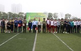 Tưng bừng ngày hội bóng đá tuổi trẻ Công an Thủ đô