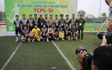 Tưng bừng ngày hội bóng đá tuổi trẻ Công an Thủ đô