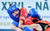 Quyết liệt màn đấu đối kháng giải vô địch trẻ võ cổ truyền quốc gia 2025