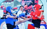 Quyết liệt màn đấu đối kháng giải vô địch trẻ võ cổ truyền quốc gia 2025
