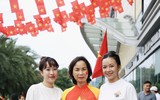 Những khuôn mặt rạng rỡ sáng bừng lễ tổng duyệt A80