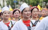 Những khuôn mặt rạng rỡ sáng bừng lễ tổng duyệt A80