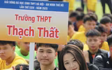 Nữ sinh Hà thành khoe sắc trong ngày hội bóng đá An ninh Thủ đô