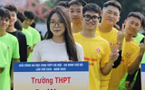 Nữ sinh Hà thành khoe sắc trong ngày hội bóng đá An ninh Thủ đô