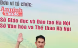 Toàn cảnh khai mạc Giải bóng đá học sinh THPT Hà Nội - An ninh Thủ đô 2025
