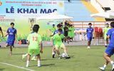 Toàn cảnh khai mạc Giải bóng đá học sinh THPT Hà Nội - An ninh Thủ đô 2025