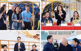 Toàn cảnh khai mạc Giải bóng đá học sinh THPT Hà Nội - An ninh Thủ đô 2025