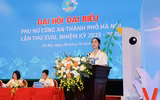 Toàn cảnh Đại hội đại biểu Phụ nữ CATP Hà Nội nhiệm kỳ 2025-2030