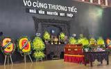 {Ảnh} Tiễn đưa nhà văn Nguyễn Huy Thiệp về với 