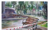 Tình người Sài Gòn trong đại dịch qua những nét vẽ 
