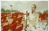 [ẢNH] Không khí thiêng liêng của ngày 2/9 qua tác phẩm của các danh họa