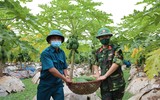 [Ảnh] Hình ảnh không quên về các chiến sĩ công an Thủ đô trong đại dịch