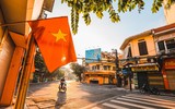 [Ảnh] Hình ảnh không quên về các chiến sĩ công an Thủ đô trong đại dịch
