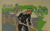 Nhớ về nông thôn Việt Nam qua tranh của các họa sĩ