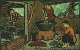 Nhớ về nông thôn Việt Nam qua tranh của các họa sĩ