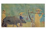 Nhớ về nông thôn Việt Nam qua tranh của các họa sĩ