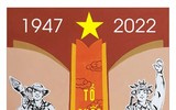 Hình ảnh về mẹ Thứ, mẹ Suốt-người mẹ anh hùng được tái hiện trong tranh cổ động về đề tài thương binh, liệt sĩ