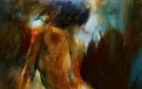 Tranh nude bắt mắt tại triển lãm 