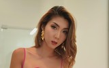 Cựu người mẫu Ngọc Quyên khoe thân hình bốc lửa bên căn hộ 37m2 được cải tạo từ gara ô tô