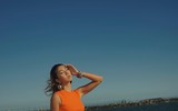 Ngọc Quyên mặc bikini gợi cảm trên biển