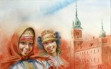 Ba Lan xinh đẹp và thơ mộng dưới nét vẽ của các họa sĩ Việt Nam