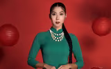 Ngọc Quyên diện áo dài đón Tết Quý Mão trên đất Mỹ