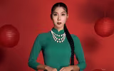 Ngọc Quyên diện áo dài đón Tết Quý Mão trên đất Mỹ