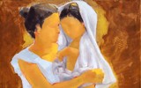 Loạt tranh nude đặc biệt vẽ hành trình 
