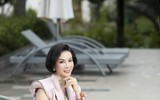 MC Thanh Mai phối đồ sang trọng với trang phục có màu sắc trung tính