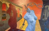 Tranh nude khắc họa người phụ nữ tự do, kiêu hãnh