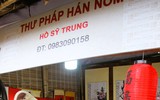 Người dân Hà Nội đổ về Văn Miếu xin chữ đầu năm
